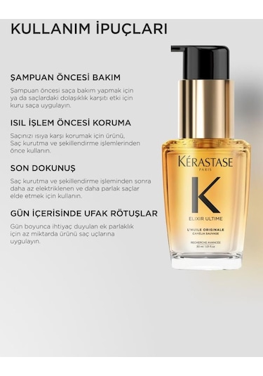 Kerastase Elixir Ultime Saç Bakım Yağı 30 ML
