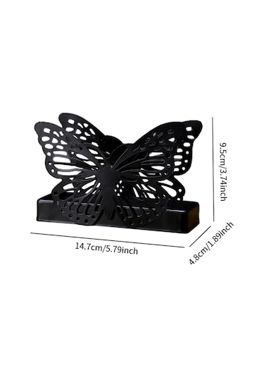 Homyl Peçete Saklama Tutucusu, Dik Kağıt Havlu Tutucusu Siyah