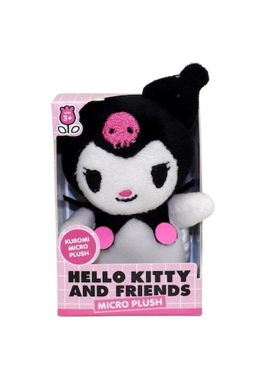 Hello Kitty Sürpriz Mini Pelüş 7,5 Cm Kuromi Çok Renkli