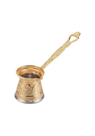 Kosova AYV-0043 No:4 Zambak Döküm Cezve Altın