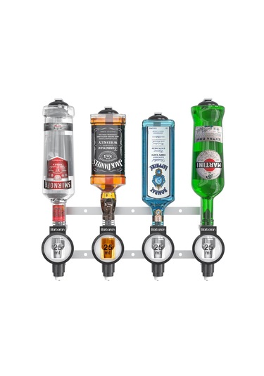 Barbarian Duvara Monte Bar Optikleri Dispenseri 4lü