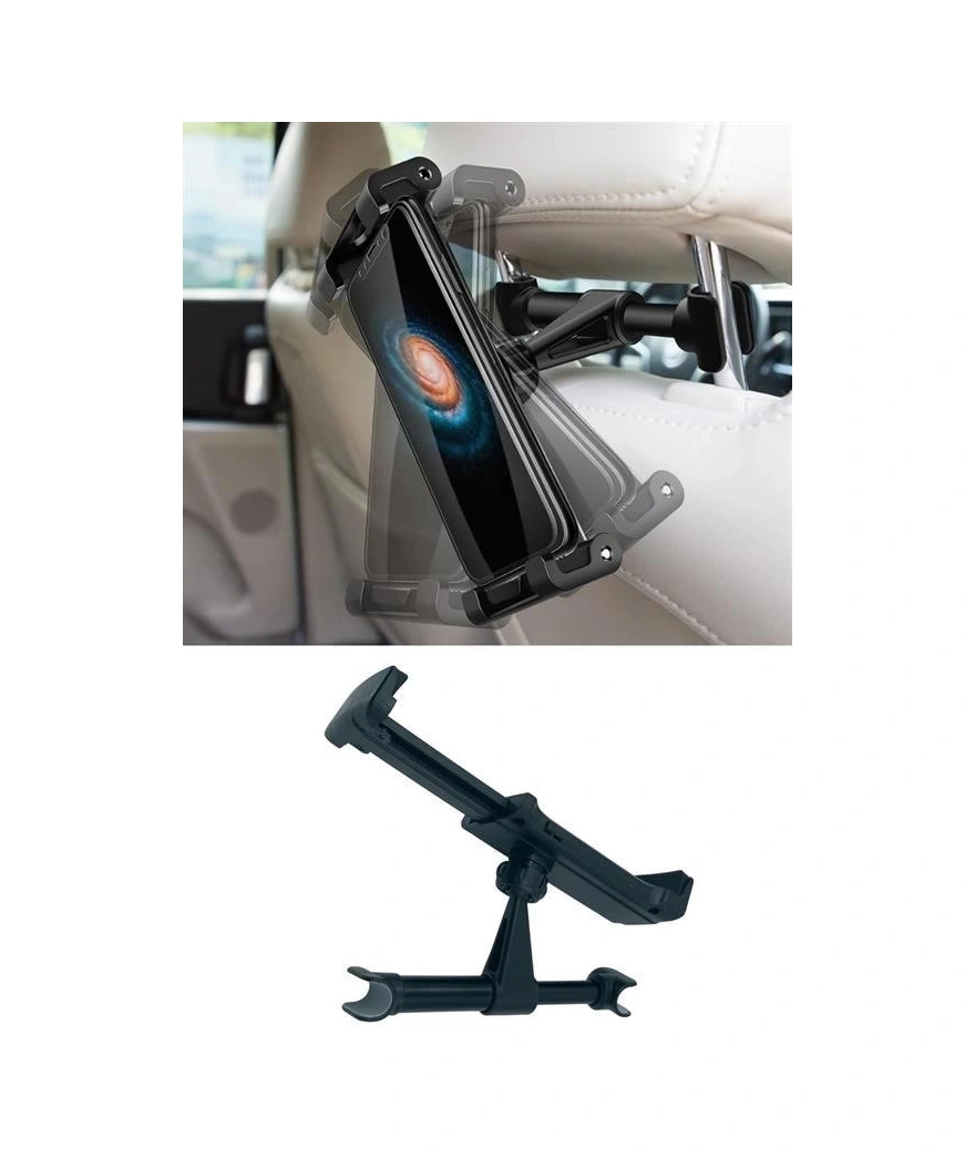 İpek Yıldızı Oto Koltuk Arkası Telefon Tablet Tutucu Ayarlanabilir 360 Derece Dönebilen Pratik Stan