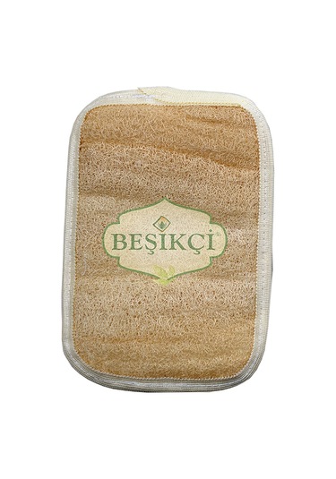 Beşikçi Büyük Kare Banyo Kabak Lifi Kesesi 23 x 15 CM