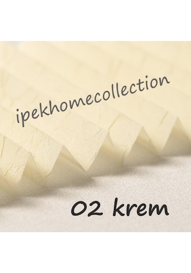 Cam Balkon Plise Perde Krınkıl Serisi, 4 Renk, Alüminyum Kasa (442667395)