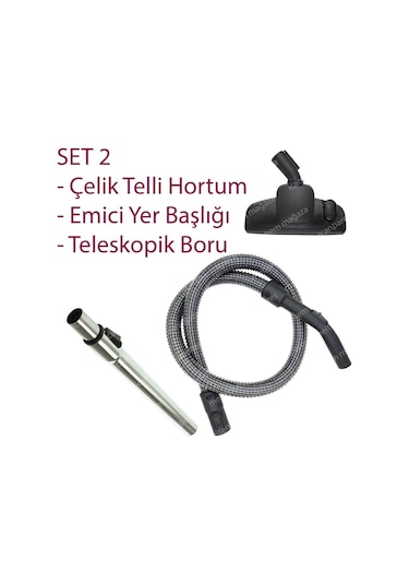 Bosch Uyumlu Bgs 4U332S Süpürge Hortumu Başlığı Fırçası Borusu