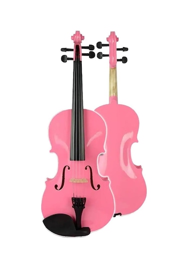 Midex HGA24PİNK-TYS Pembe 1/2 Çocuk Kemanı (8-10 Yaş İçin)