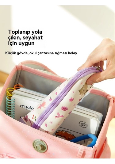 Tuomeng Kalem Kutusu, Öğrenci Kalem Kutusu, Tasarım, Güzel Görünümlü Kalem Kutusu, İlginç Şekilli Kalem Kutusu, Mor Md1349 Mor