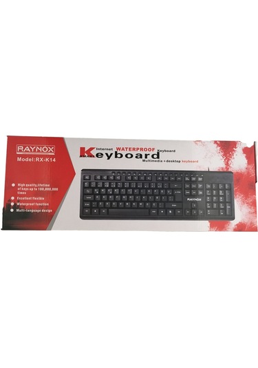 Raynox RX-K14 Usb Kablolu Multimedya Q Klavye