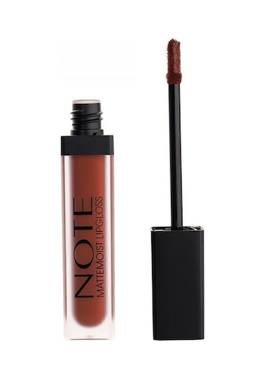Note Cosmetique Mattemoist Lipgloss Yarı Mat Saten Bitişli Likit Ruj 416 Clover Brown - Kahverengi