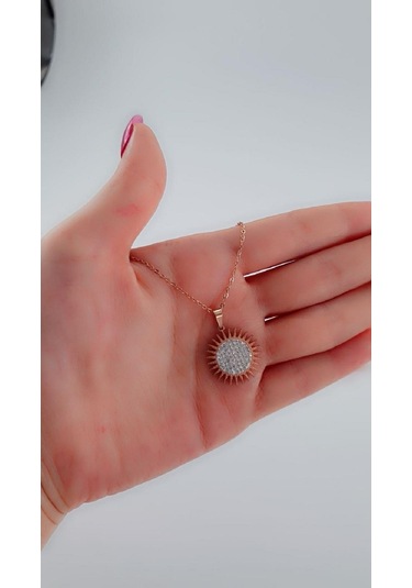 Bhs Life Kadın Zirkon Taş Ay Tasarım Çelik Kolye