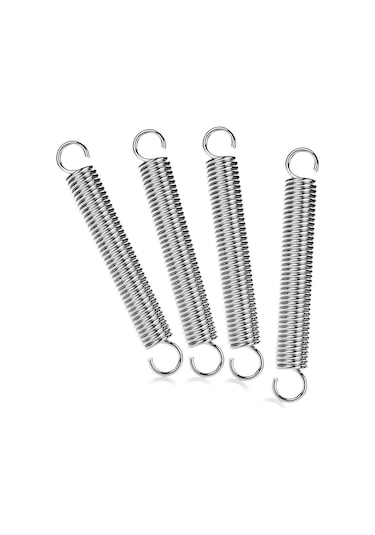 Paslanmaz Çelik Çift Kancalı Uzatma Gergi Yayı 8x53mm - 2 Li Paket