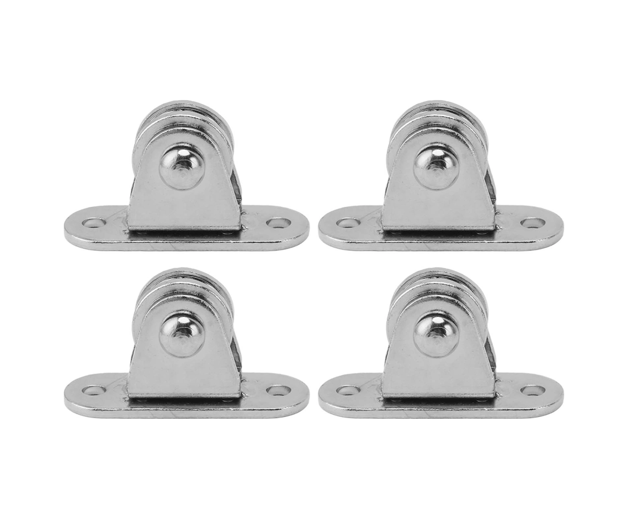 Geeroyoo Stainless Steel Sabit Katrol Bloku 4'lü Set - 176 Lbs Yük Kapasitesi, Sessiz Çalışma, Ev Ve Endüstriyel Kullanim Diğer