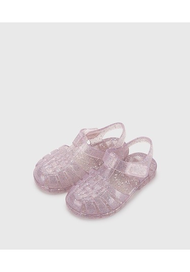 Igor Clasica Cristal Rose Glitter Çocuk Sandalet Pembe