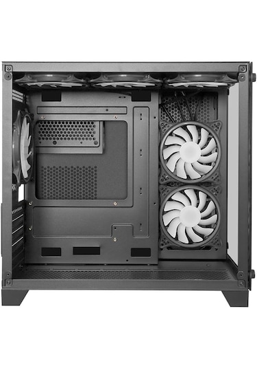 Gameforce Liquid Mini 6x120 MM RGB Fanlı Micro ATX Oyuncu Bilgisayar Kasası