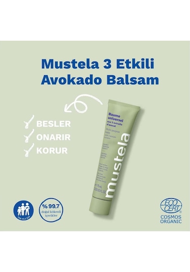 Mustela Avokado Balsam 75 Ml 2 Adet