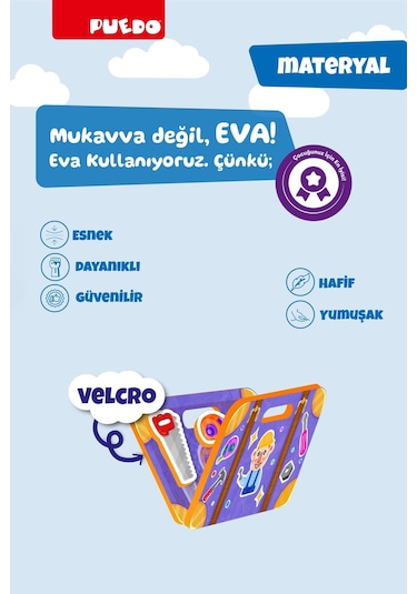 Puedo Bavulunu Topla Eşleştirme Oyunu - Meslekler