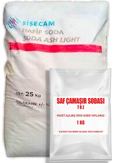 1. Sınıf Saf Şişecam Çamaşır Sodası 1 Kg