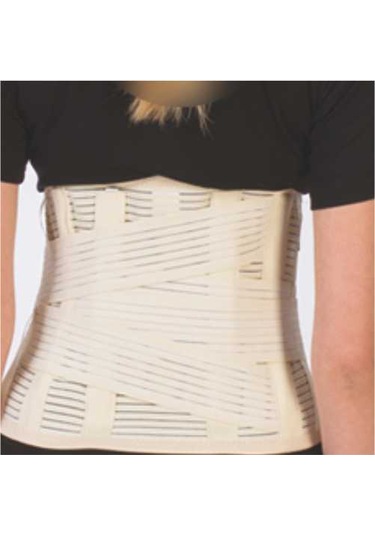 3E Lumbosakral Çelik Balenli Korse 26 CM