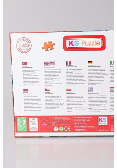 Dekomus İle Şirinler 50 Parça Puzzle