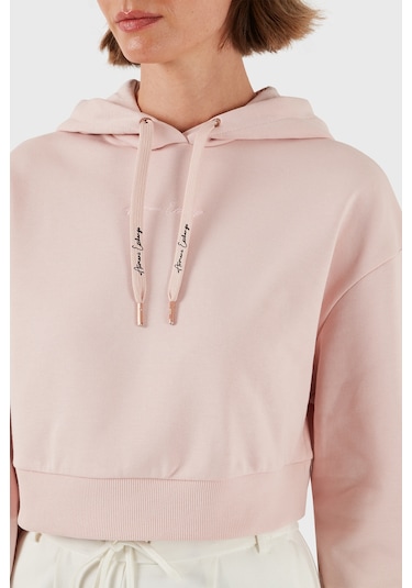 Armani Exchange Kadın Sweat 6dym71 Yjeez 14bq Pudra