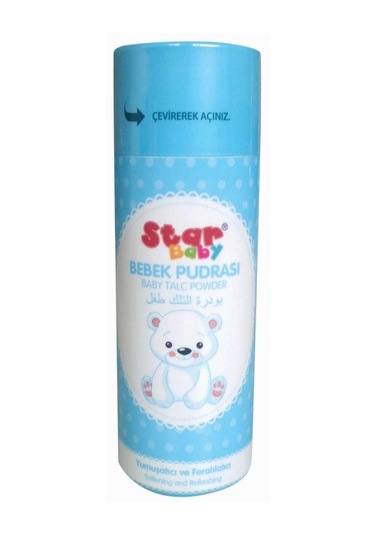 Star Baby Bebek Pudrası Mavi 100 G