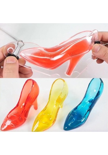 Duangduang 3d Yüksek Topuk Ayakkabı Çikolata Kalıp Şeker Kek Jöle Kalıp Düğün Dekorasyon Dıy