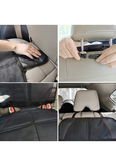 Didadodo Su Geçirmez Bebek Oto Koltuğu Çoklu Pedli Koruyucu - Cepli, Evrensel Boyut