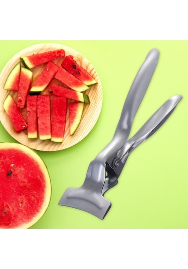 Suntek Karpuz Kesici Temiz Pense Şekli Mutfak Gereçleri İçin Gümüş Diğer