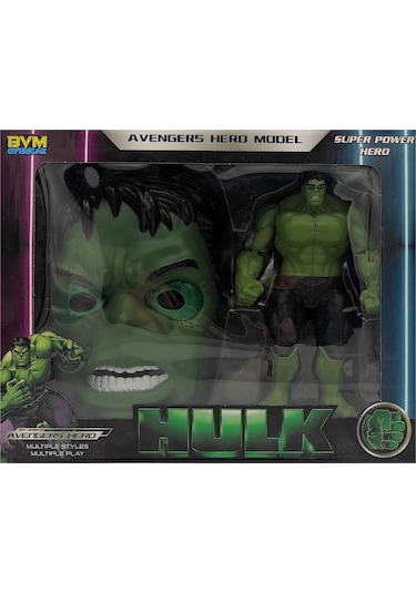 Prestij Bvm Oyuncak Hulk Figür Ve Maske Oyun Seti Fab.8525