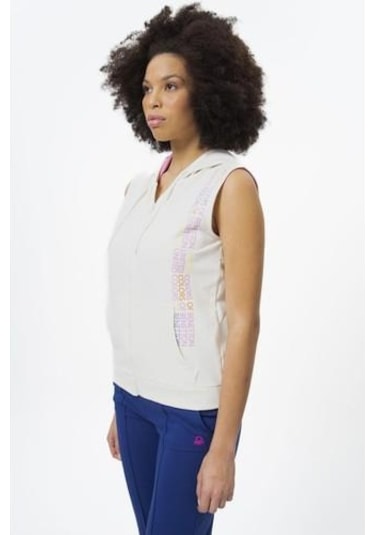 Benetton Bnt-w20395-23y Kadın Kapşonlu Sweat Shirt Bnt-w20395-r0152 Bej