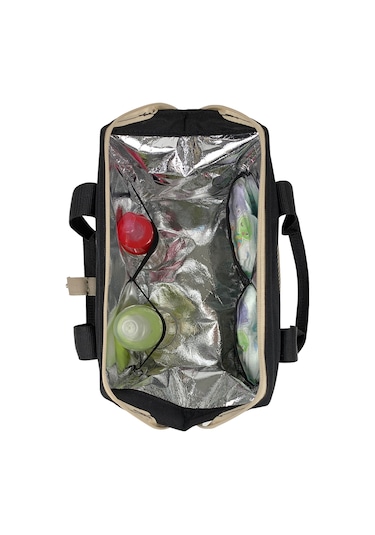 Stylo Beach Bag Termos Çanta Siyah