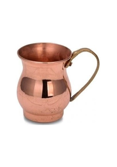 Turna Bakır Oyuncak Maşrapa 6 Cm Düz Kırmızı Turna5502-1