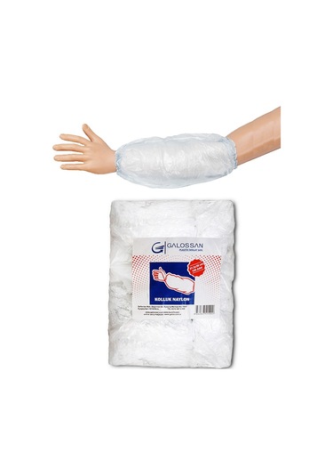 Galoşsan Naylon Kolluk Beyaz 100 Adet