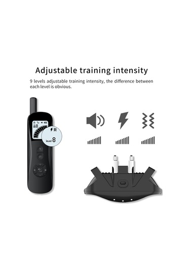 Singree Akıllı Köpek Eğitim Aracı: Uzaktan Kumandalı, 9 Seviyeli Eğitim, Giyme Algılama, Usb Şarj, 1000m Menzil