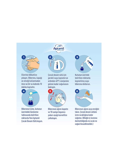 Aptamil 2 Bebek Devam Sütü 800 G 2 Adet