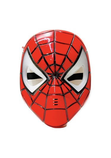 Avengers Işıklı Örümcek Adam Işıklı Örümcek Adam Maske Sünger Ata