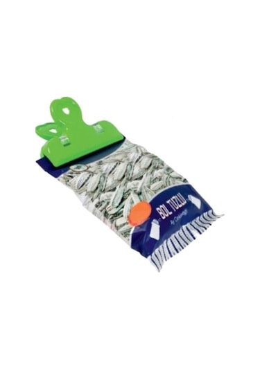 Büro Ev Ofis Mutfağı İçin 2parça Kolay Torba Paket Poşet Kapatıcı Mandal Kilitli Klips Seti