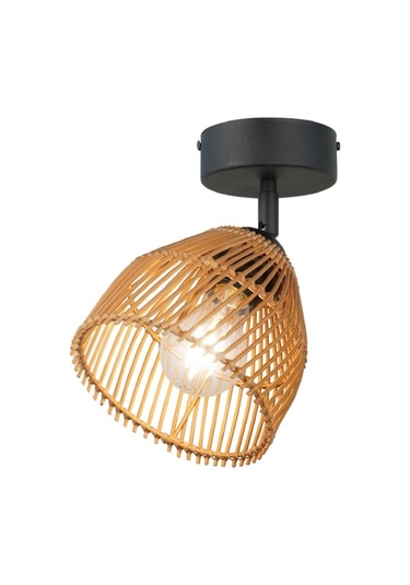 Lucea Vadar Tekli Siyah Plafonyer 1xe27 Çok Renkli