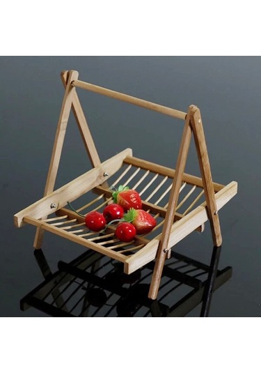 Pazly Suntek El Yapımı Bambu Katlanır Sepet - Restoran & Otel İçin Kahverengi Kahverengi