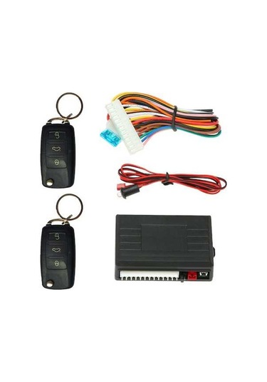 Prestigegoods Araç Kilidi Uzaktan Kumandalı Kilit Açma Sistemi - Led Göstergeli, Bagaj Açma