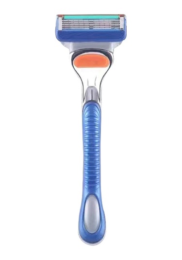 Joyhub 5'li Bıçaklı Manuel Tıraş Makinesi Taşınabiler Erkek Tıraş Seti 1 Sap 12 Yedek Bıçak Gyt-906 Bir