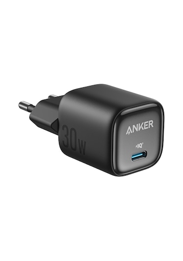 Anker Nano A2698 USBC Gan 30 W Hızlı Şarj Cihazı Siyah