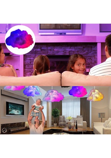 Suntek 3d Yaratıcı Led Işığı 6 M Usb Kablosu Ile Uzaktan Çok Renkli