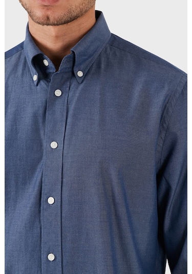 Tommy Hilfiger Erkek Gömlek Mw0mw33326 Dxf Lacivert