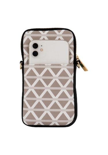 Minbag Marin Telefon Çantası, Krem