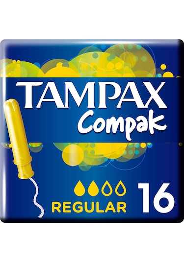 Tampax Compak Regular Tampon 16'lı