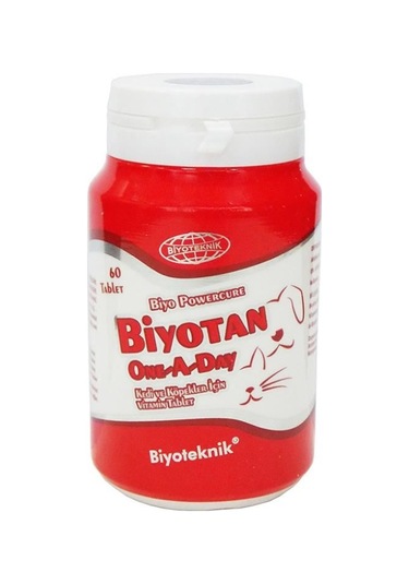 Biyoteknik Biyotan One-A-Day Köpek Vİtamini 60 Tablet