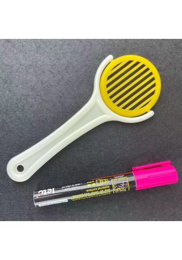 Hangfox Sarı Plastik Arı Kraliçe Tutucu, 2 Adet, Kolay Kullanım, Arıcılık Aracı, Uygun Ve Güvenli