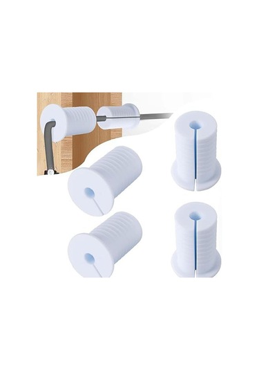 Homyl 6 Adet Kablo Yönlendirme Grommet& 39 İ Starlink Beyaz