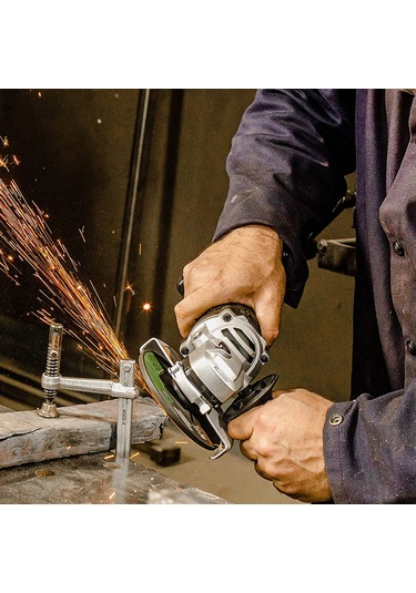 Worx WX813 115 MM Akülü Profesyonel Avuç Taşlama Makinesi